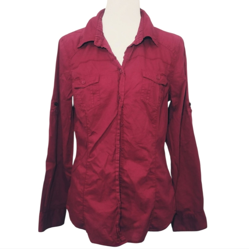 Old navy button down Large